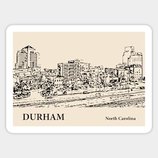 Durham - North Carolina Sticker